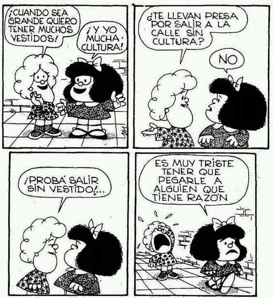 Caricaturas De Mafalda Sobre Educacion - Caricatura 20