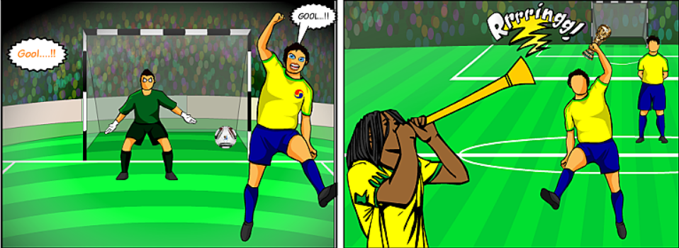 comics cortos de futbol