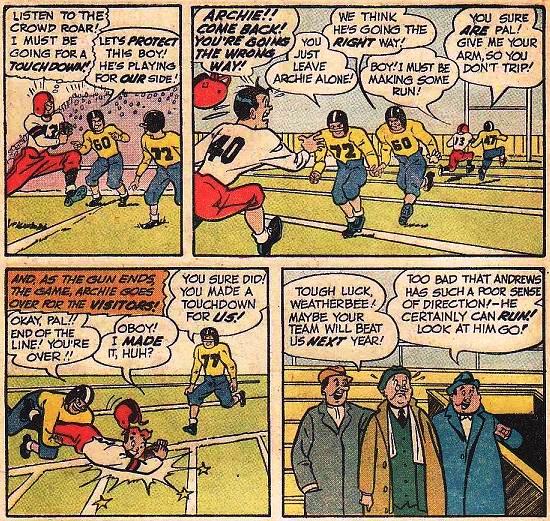 historieta de futbol americano