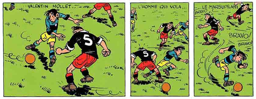 Historietas de futbol cortas
