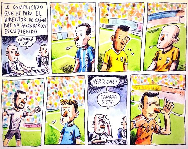 historietas de futbol graciosas
