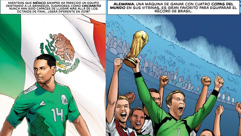 comic de futbol mexicano
