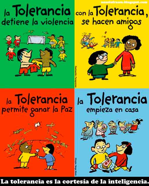 historietas de la tolerancia
