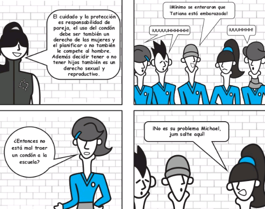 historietas de salud reproductiva