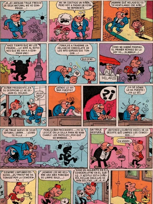el botones sacarino caricatura clasica