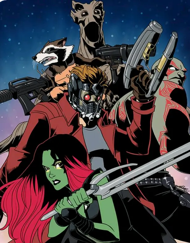 comics guardianes de la galaxia